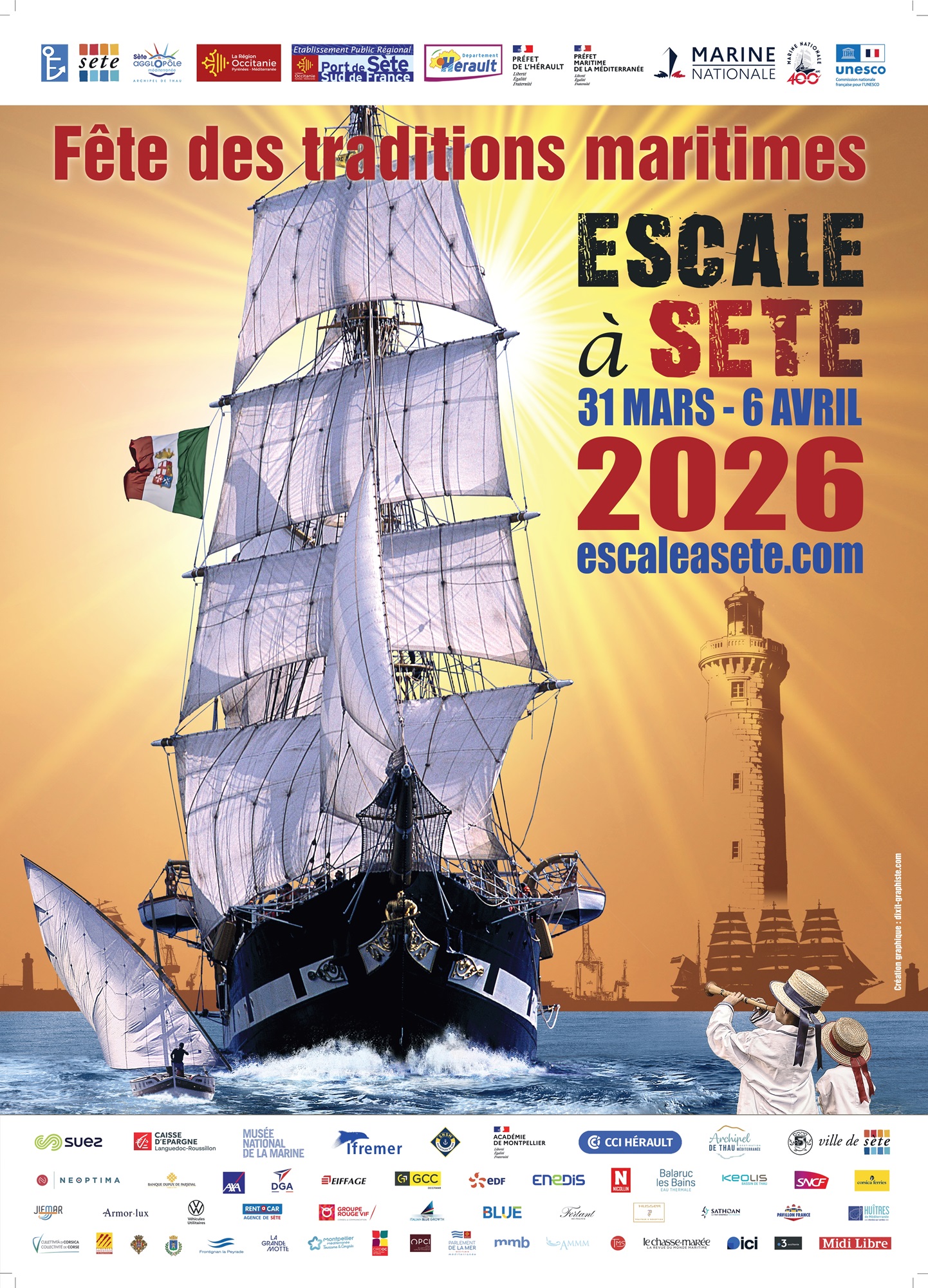 ESCALE À SÈTE 2026 : FÊTE DES TRADITIONS MARITIMES