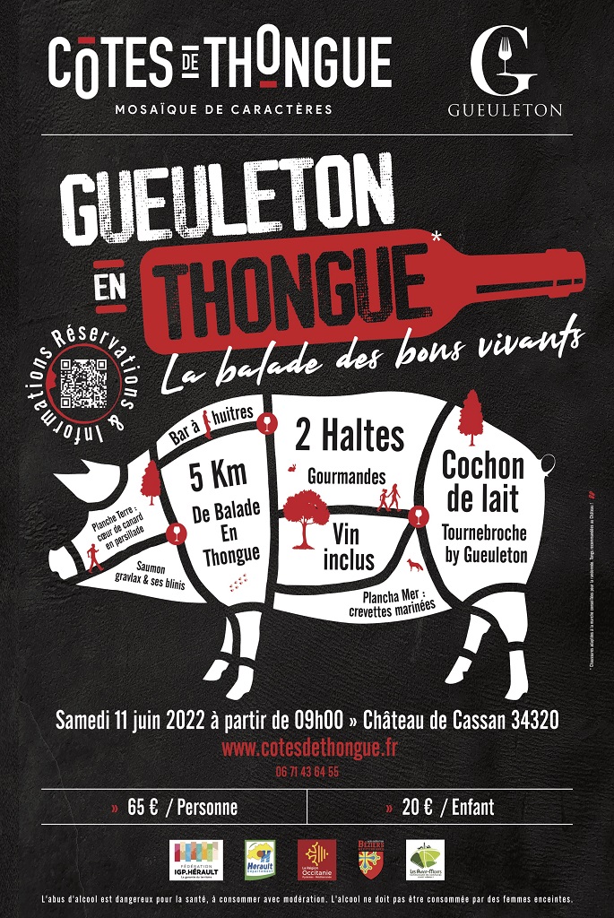 GUEULETON EN THONGUE « LA BALADE DES BONS VIVANTS »