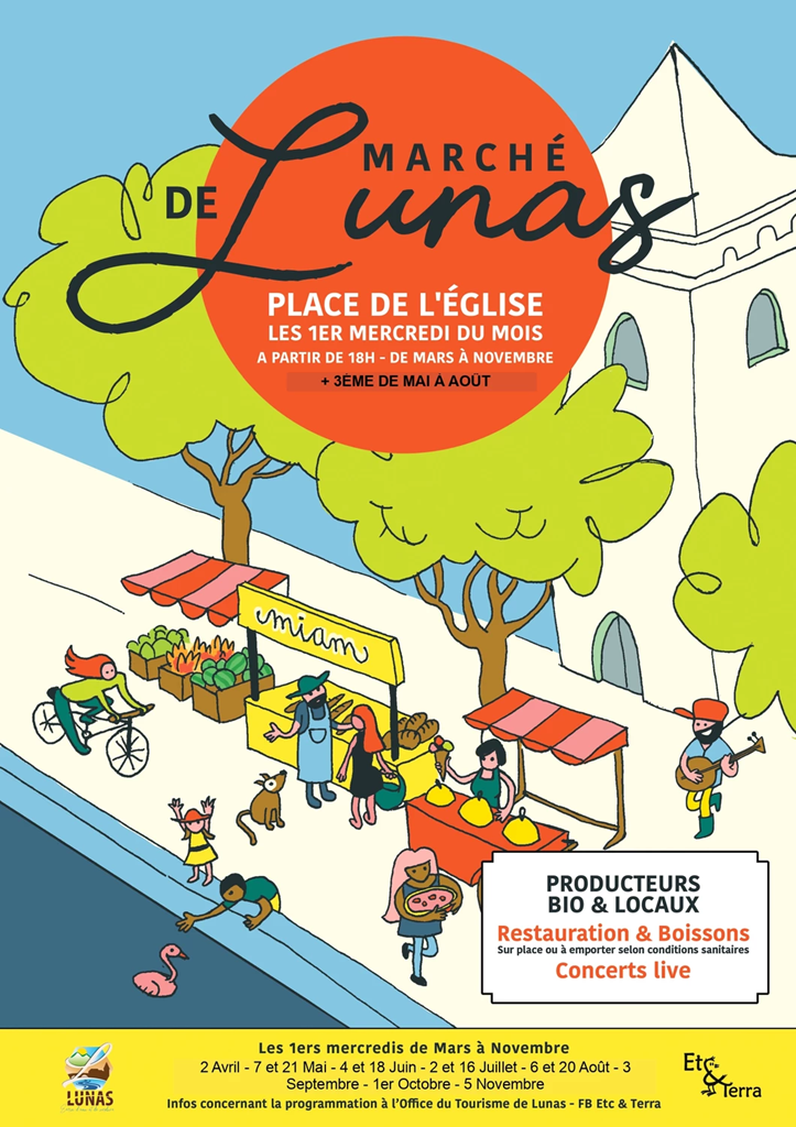 MARCHE NOCTURNE FESTIF — visuel événement