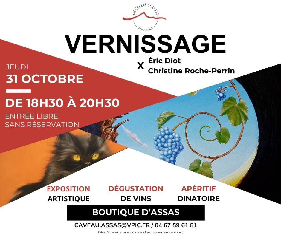 EXPOSITION D'ERIC DIOT ET CHRISTINE ROCHE-PERRIN