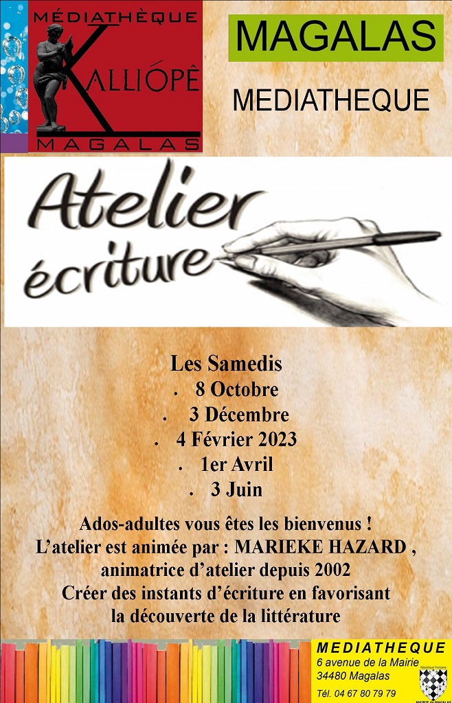 ATELIER ÉCRITURE
