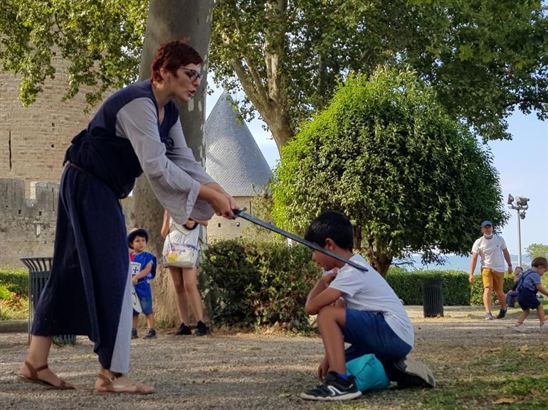 atelier parcours du chevalier carcassonne été