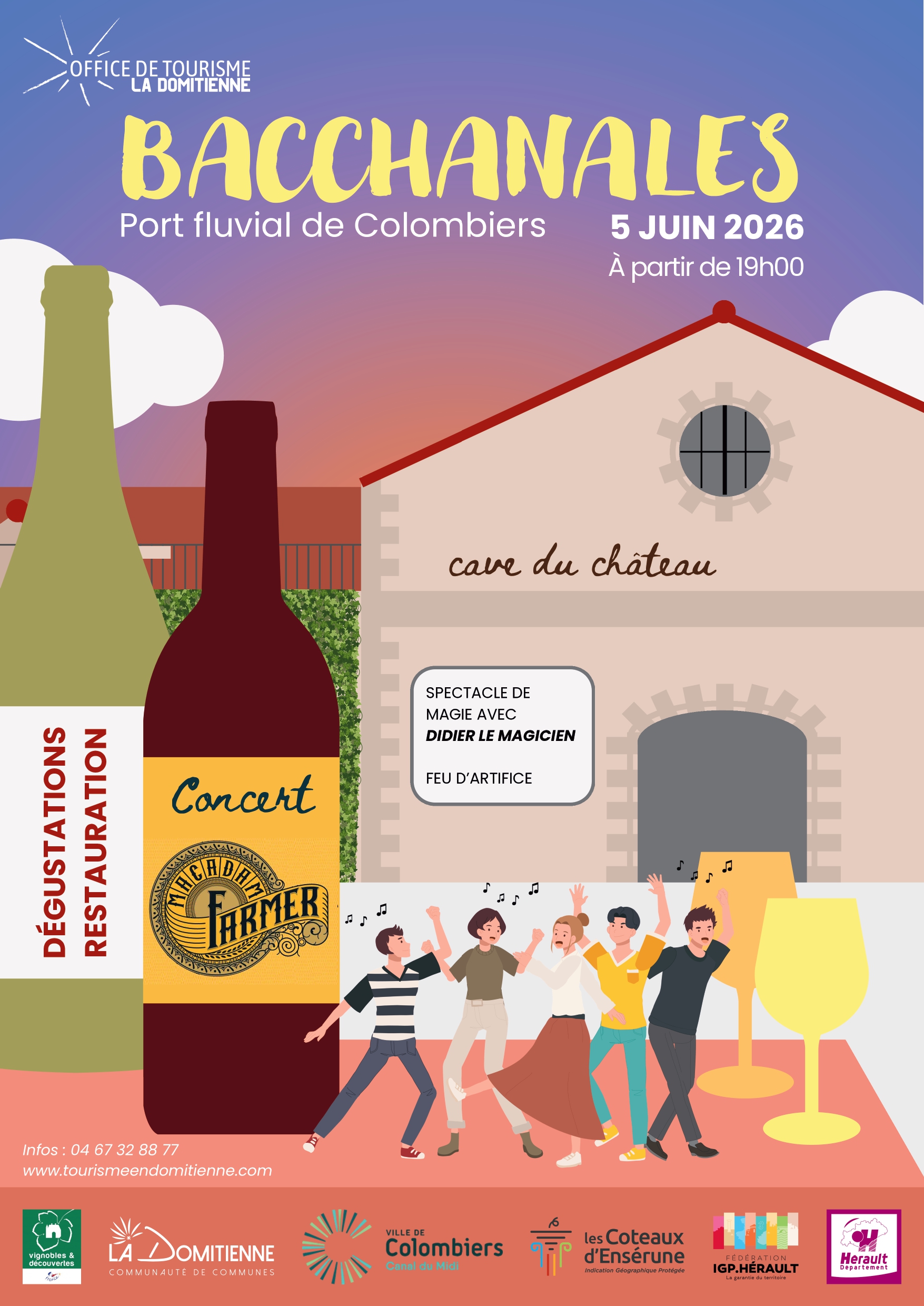 LES BACCHANALES 2026 : PORT DE COLOMBIERS