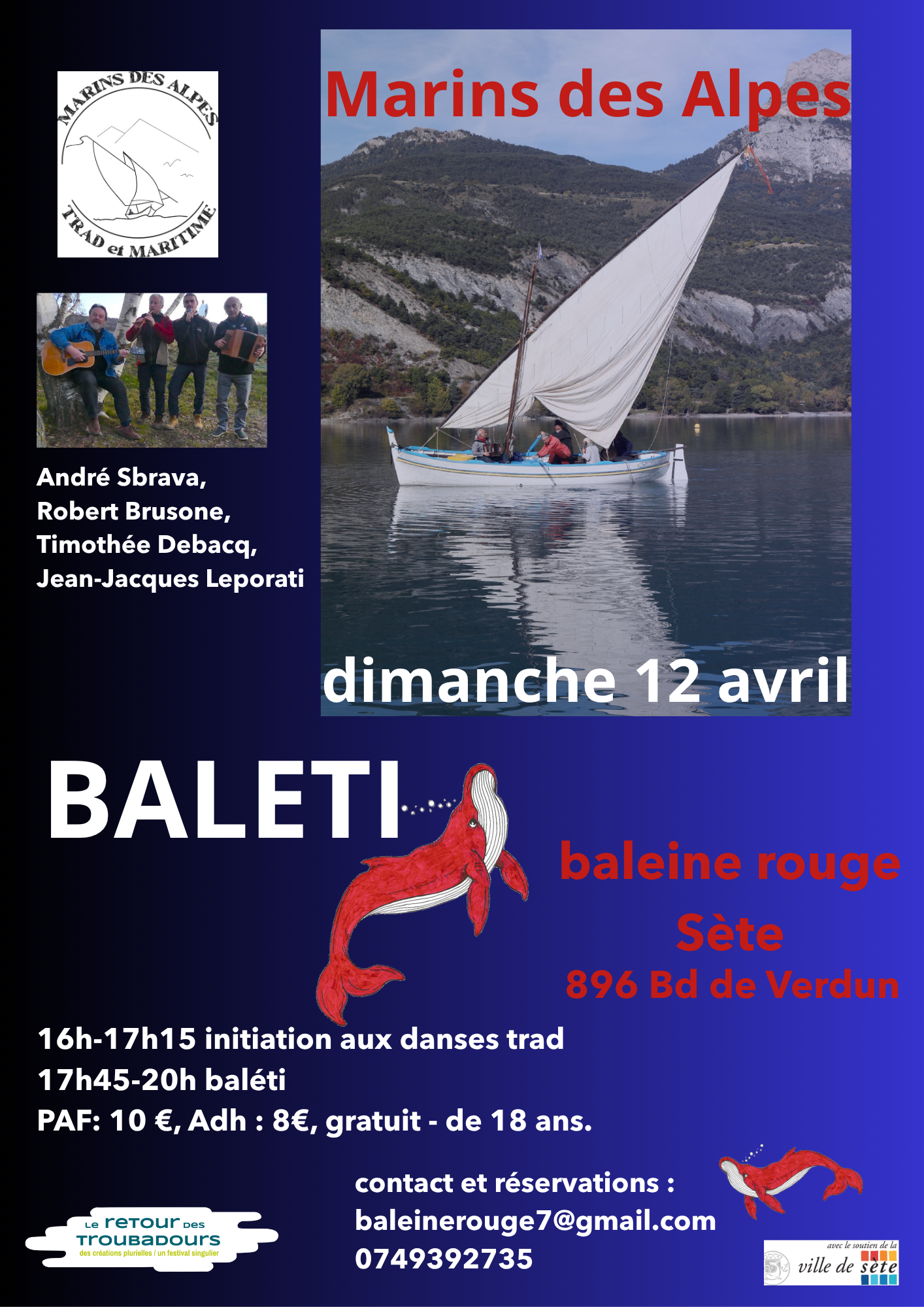 BALÉTI AVEC LES MARINS DES ALPES BALÉTI AVEC LES MARINS DES ALPES