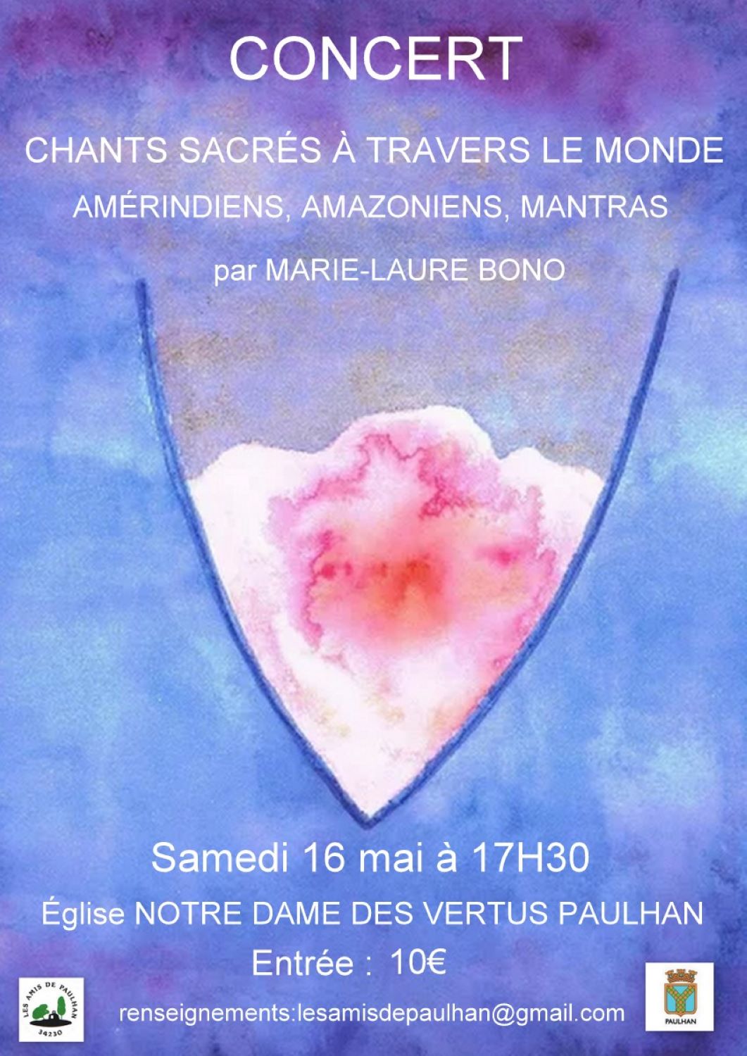 CONCERT MARIE-LAURE BONO — visuel événement