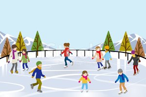 INAUGURATION DE LA PATINOIRE
