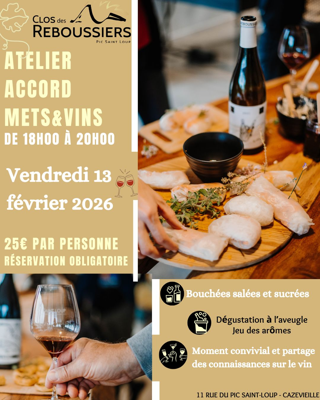ATELIER ACCORD METS & VINS