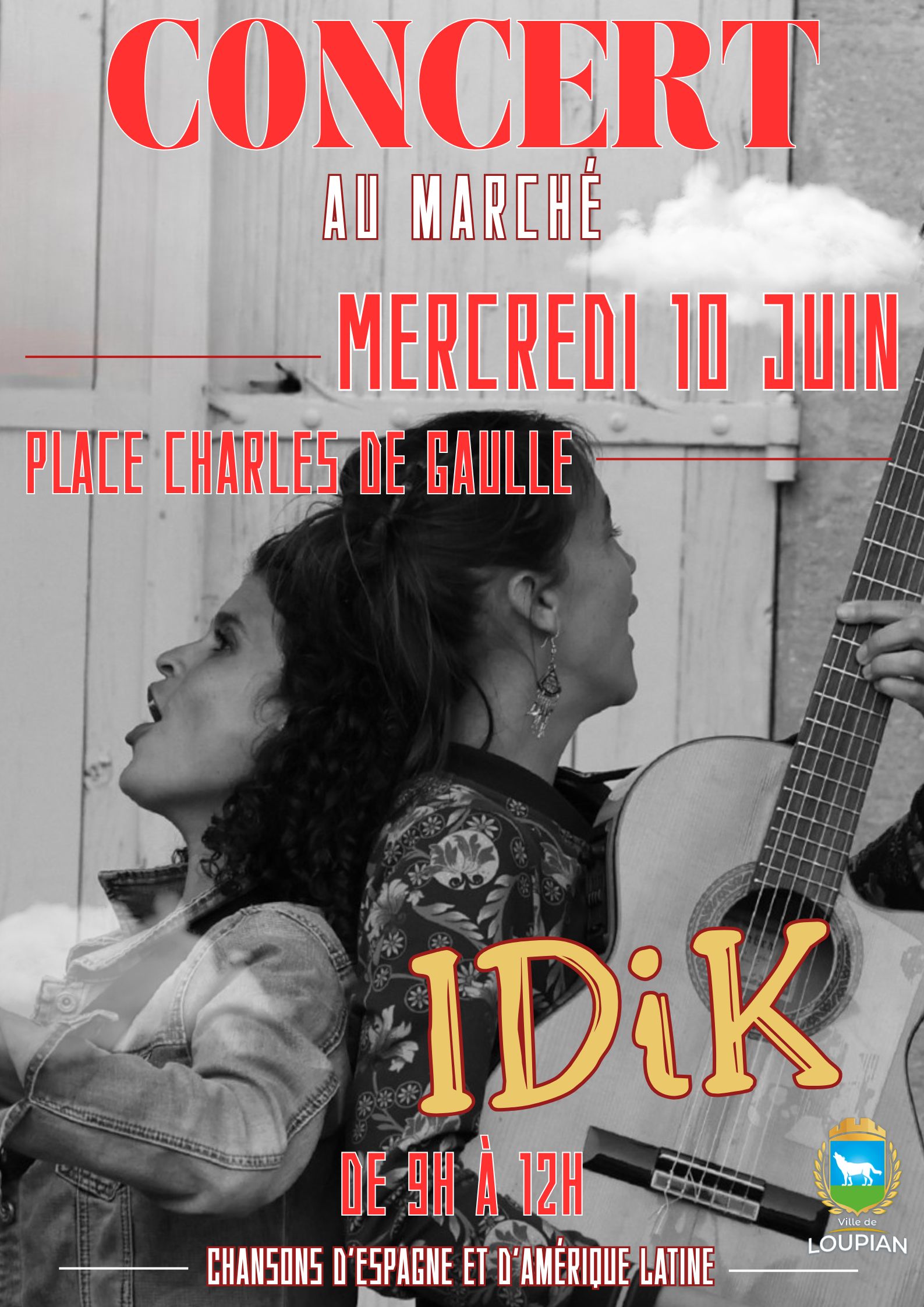 CONCERT AU MARCHÉ IDIK CONCERT AU MARCHÉ IDIK