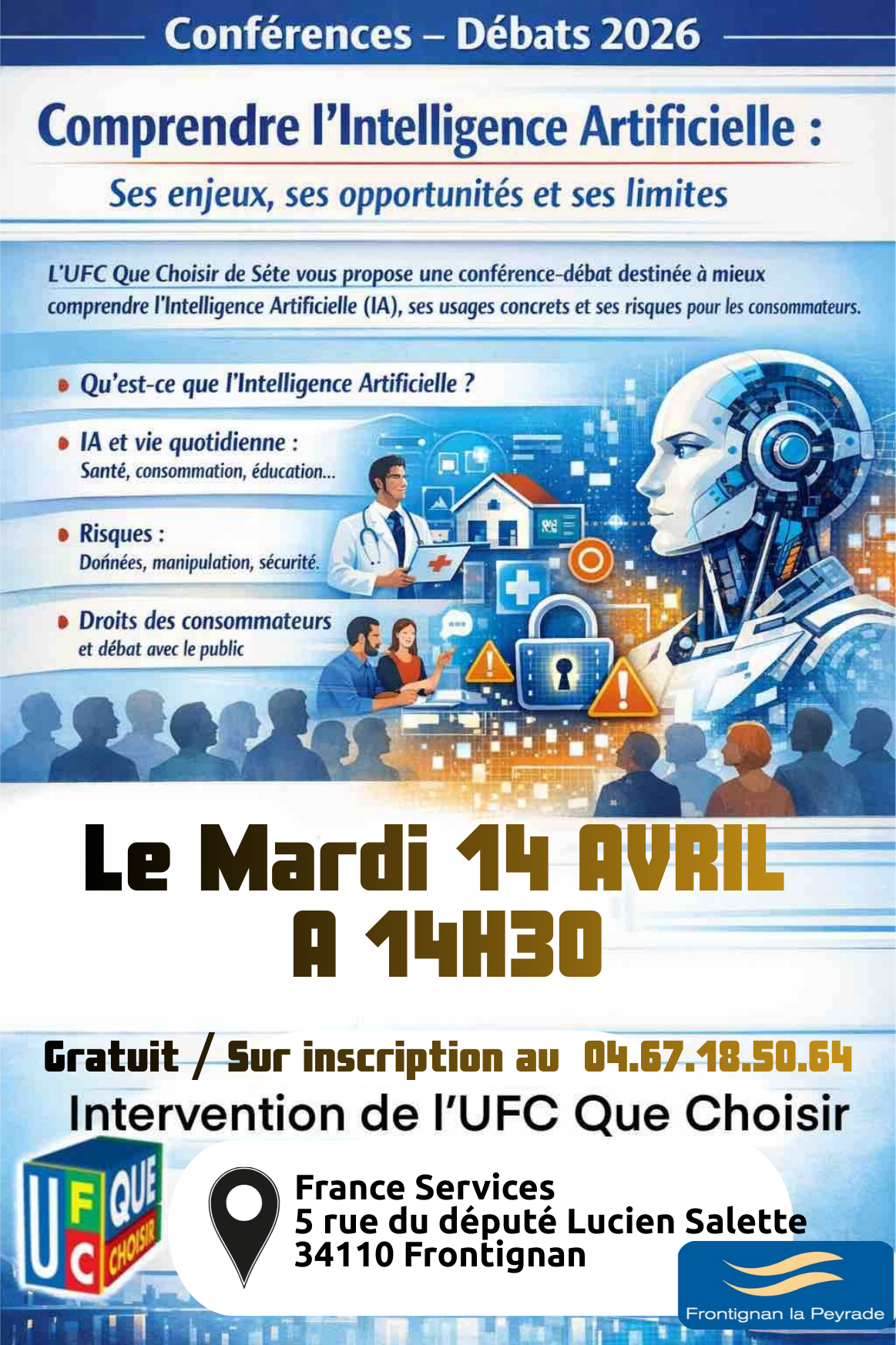 CONFÉRENCE : COMPRENDRE L’LNTELLIGENCE ARTIFICIELLE CONFÉRENCE : COMPRENDRE L’LNTELLIGENCE ARTIFICIELLE