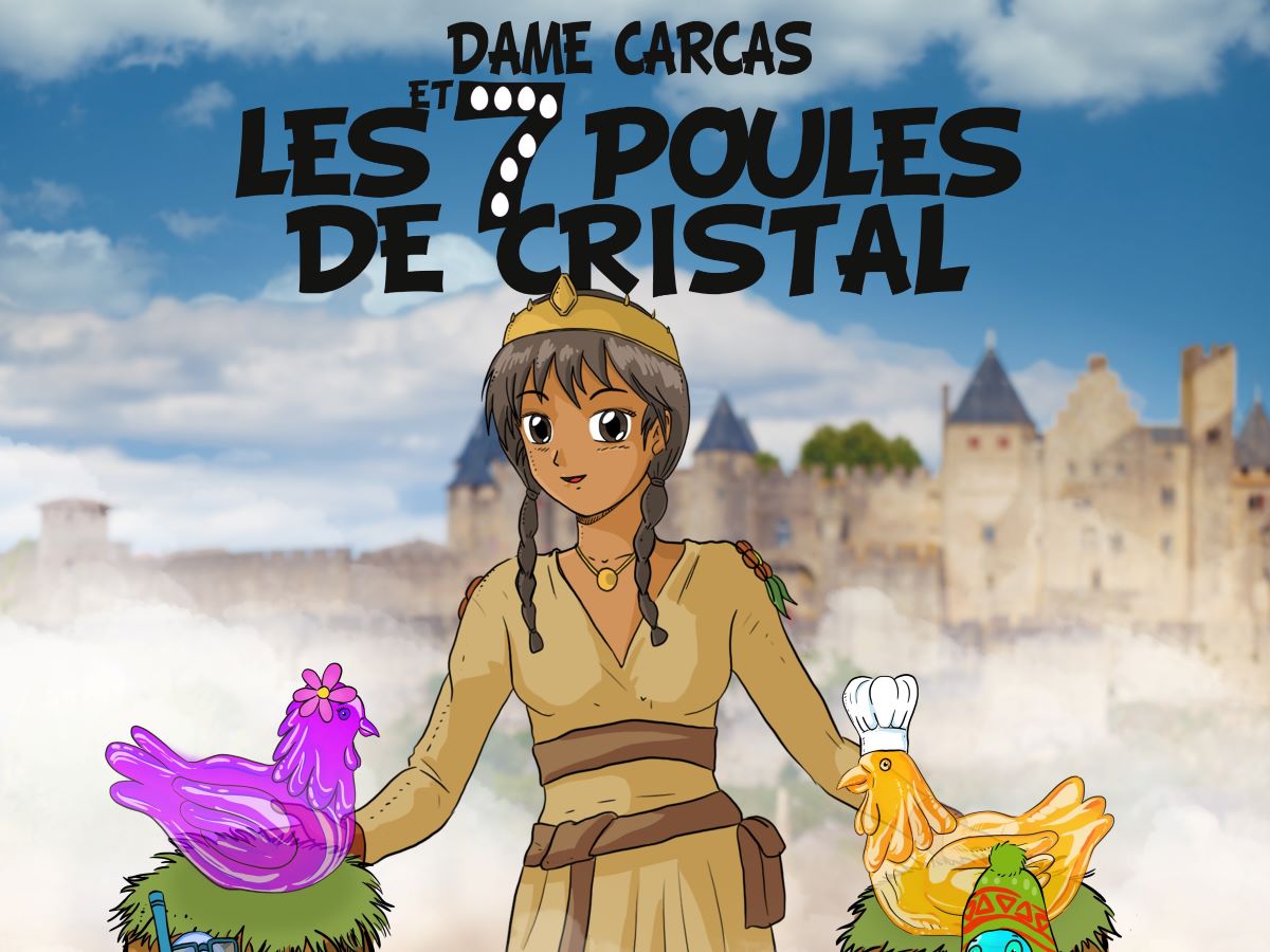 CHASSE AU TRÉSOR - DAME CARCAS ET LES 7 POULES DE CRISTAL