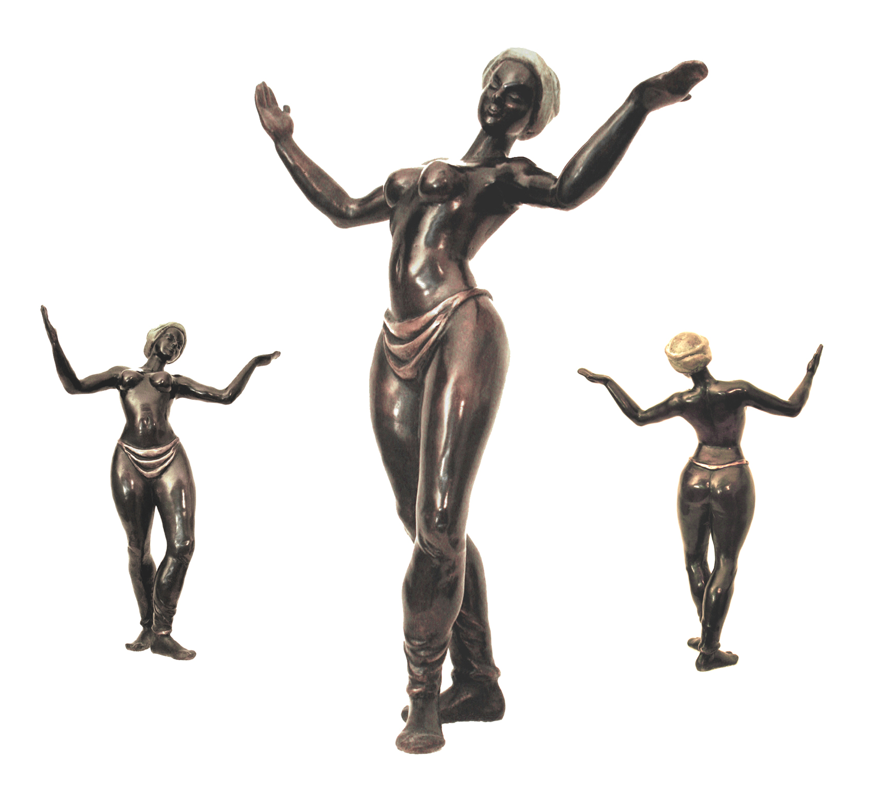 dattâ, bronze- 28x21x7,5