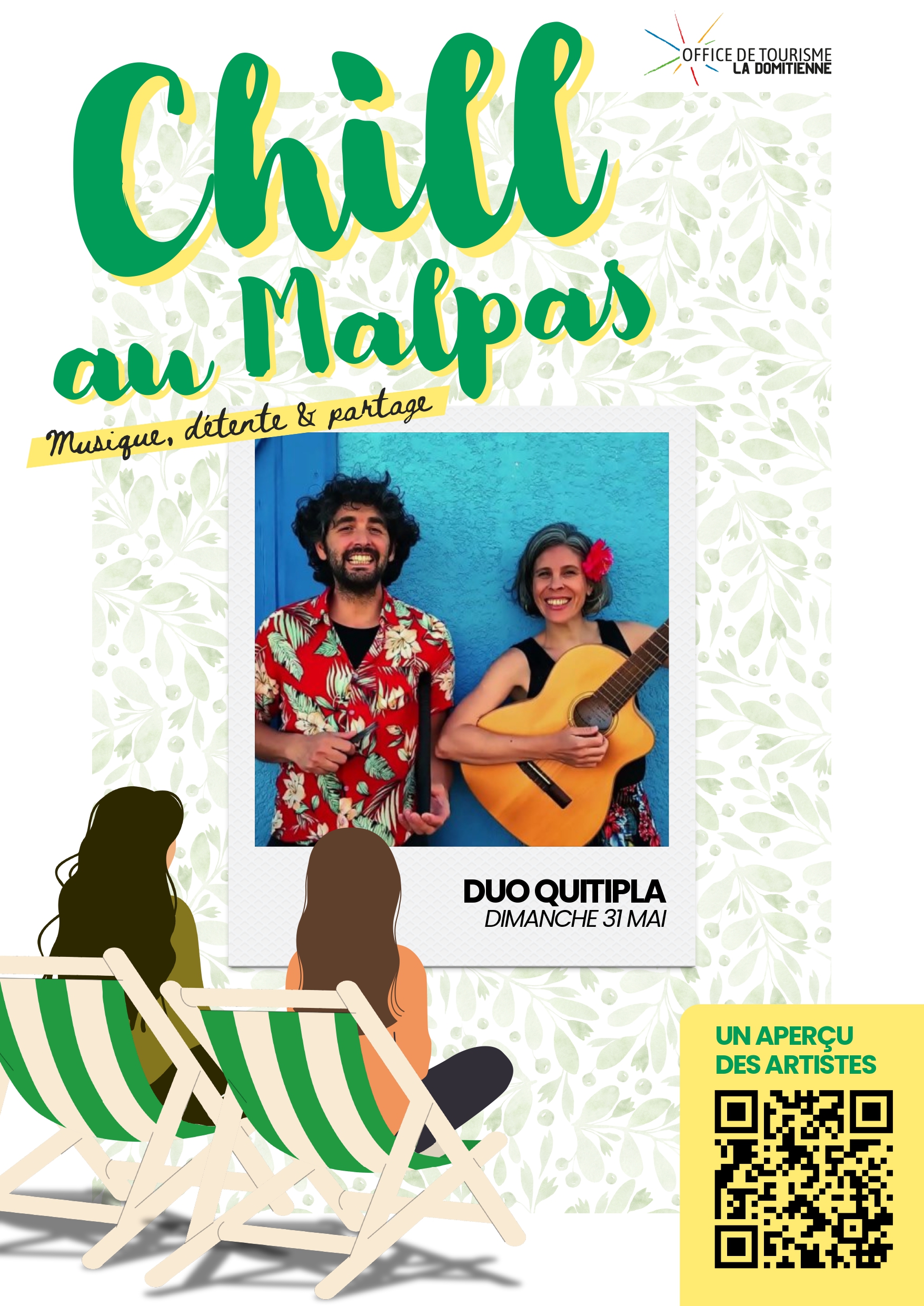 CHILL AU MALPAS : DUO QUITIPLA