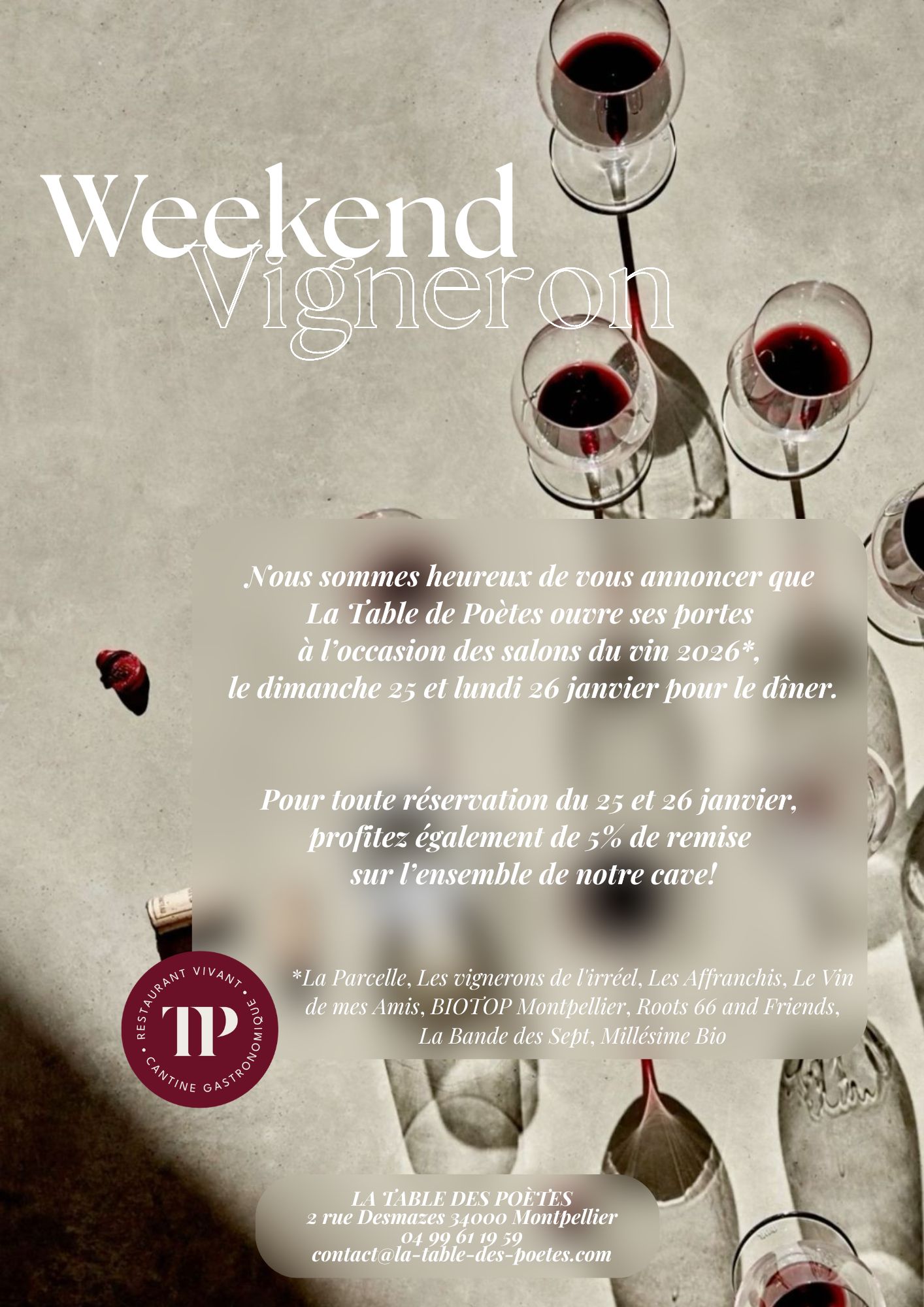 La Table des Poètes