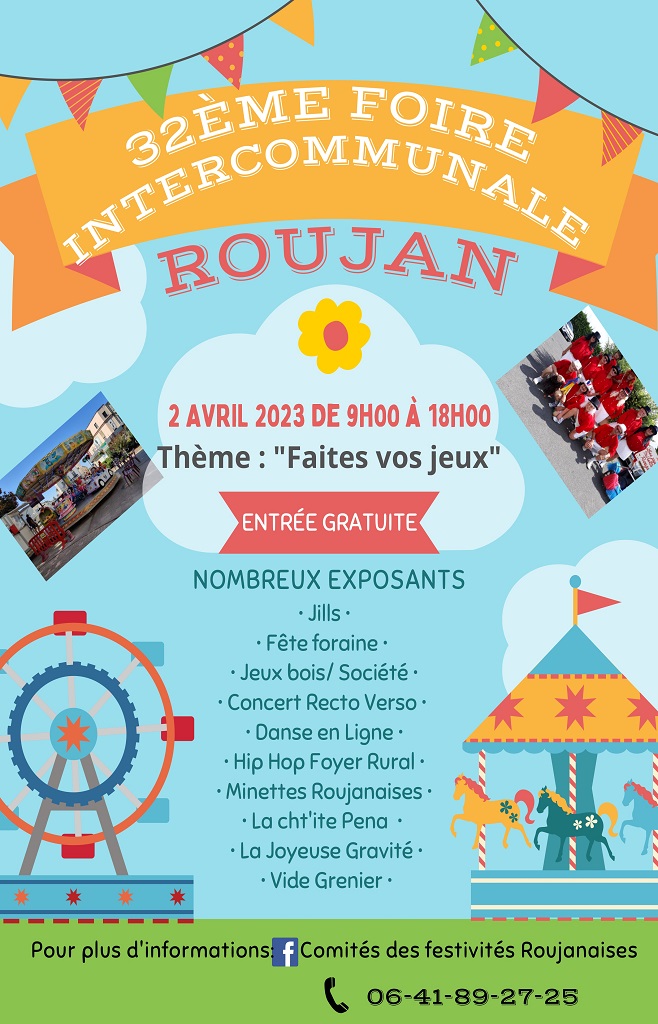 FOIRE INTERCOMMUNALE DE ROUJAN