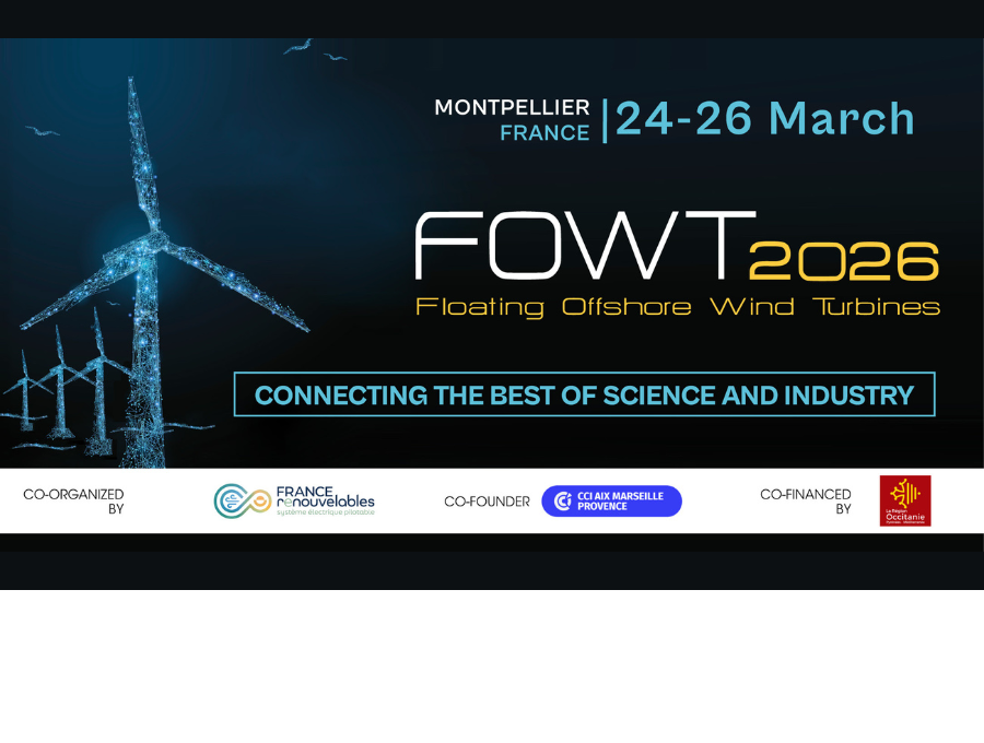 FOWT 2026 - FORUM INTERNATIONAL DE L’ÉOLIEN FLOTTANT EN MER