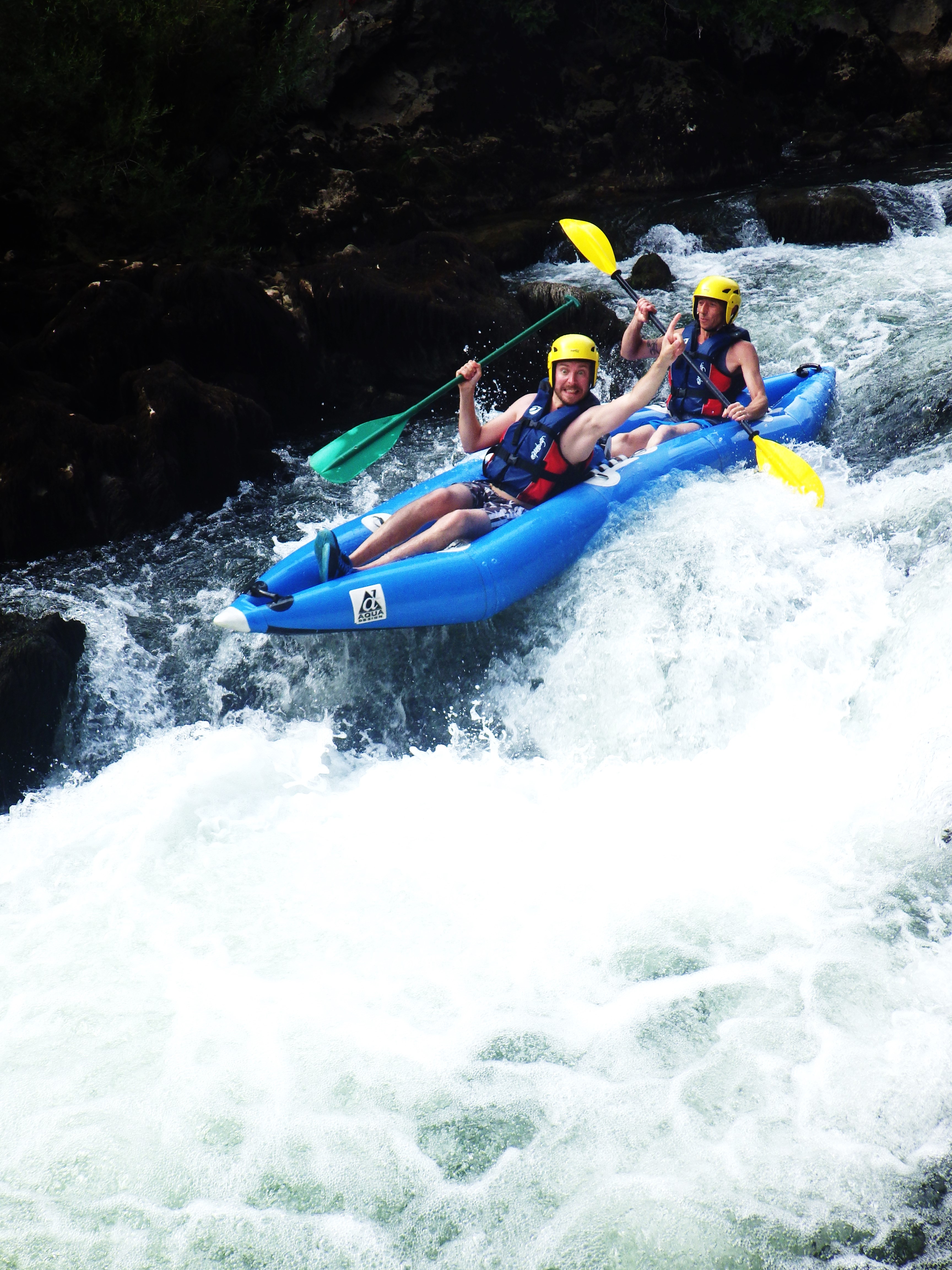 global aventure Cano Raft 1