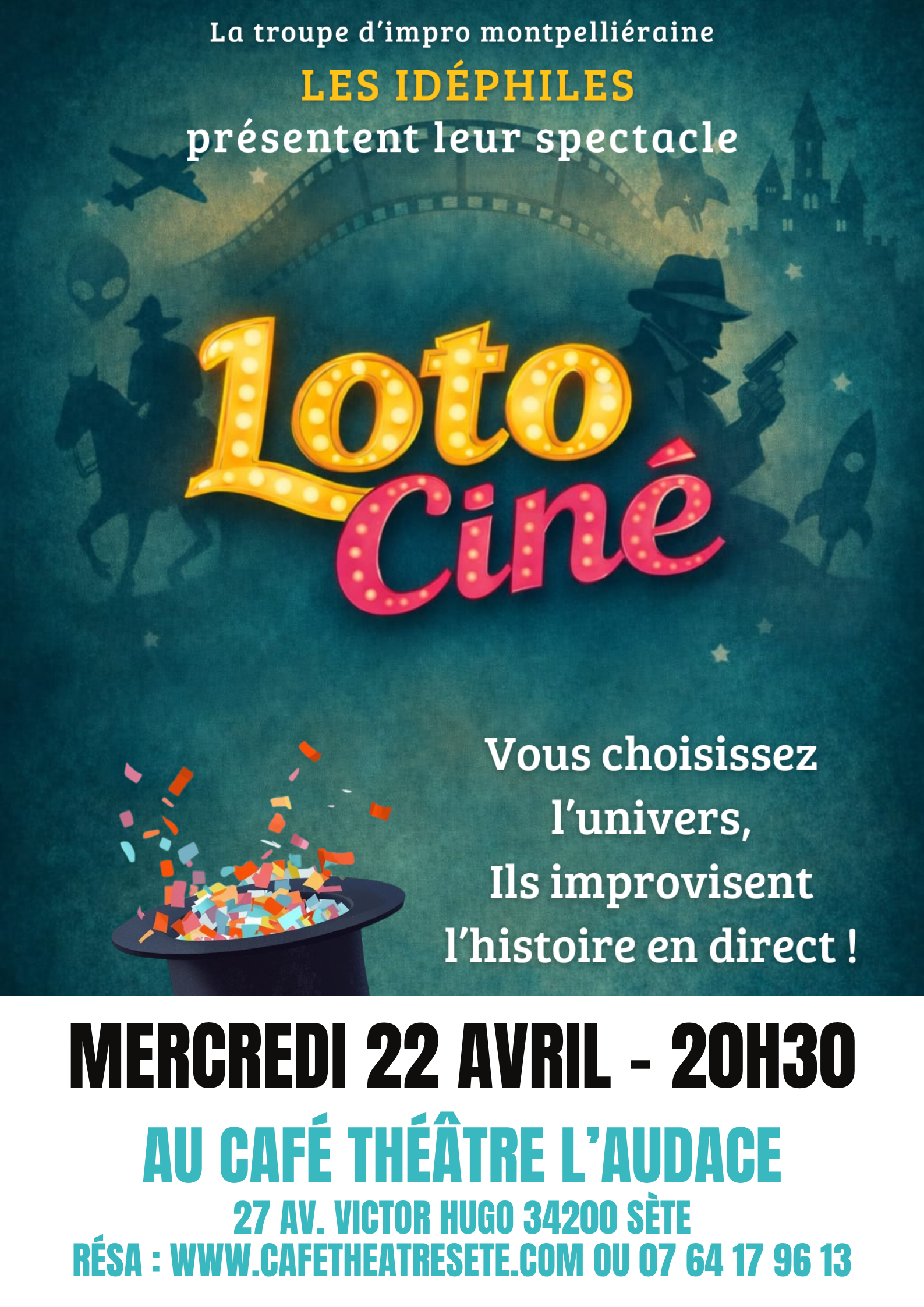 LOTO-CINÉ AVEC LES IDÉPHILES