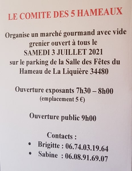 MARCHÉ GOURMAND ET VIDE-GRENIER