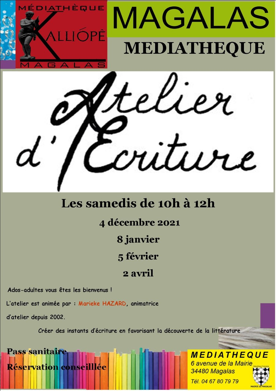ATELIER D’ECRITURE
