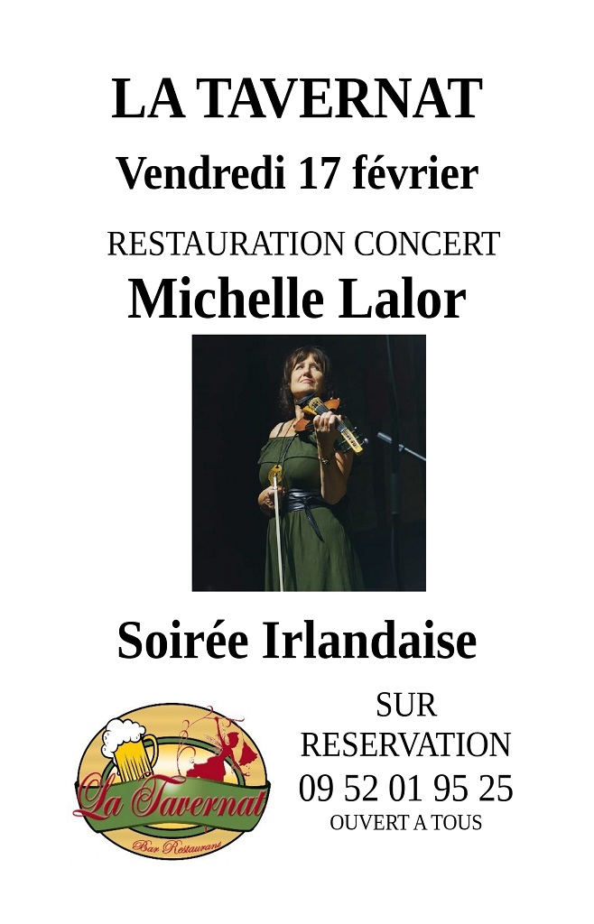 RESTAURATION CONCERT « MICHELLE LALOR »
