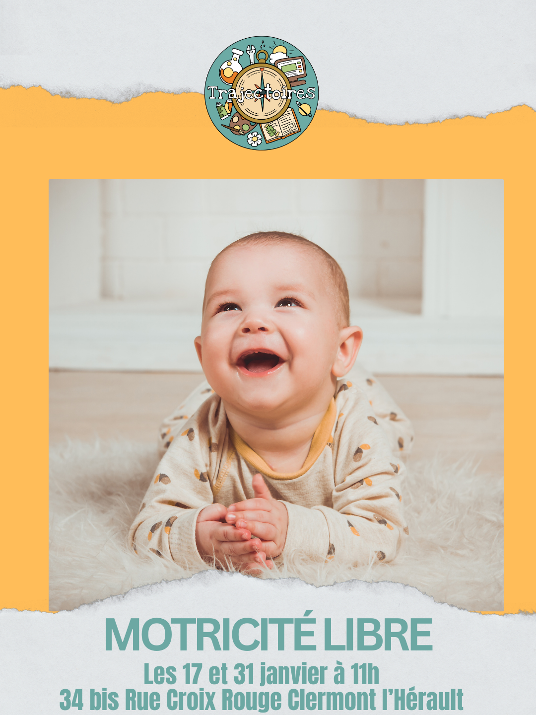 ATELIER MOTRICITÉ DE LA MARCHE À 3 ANS