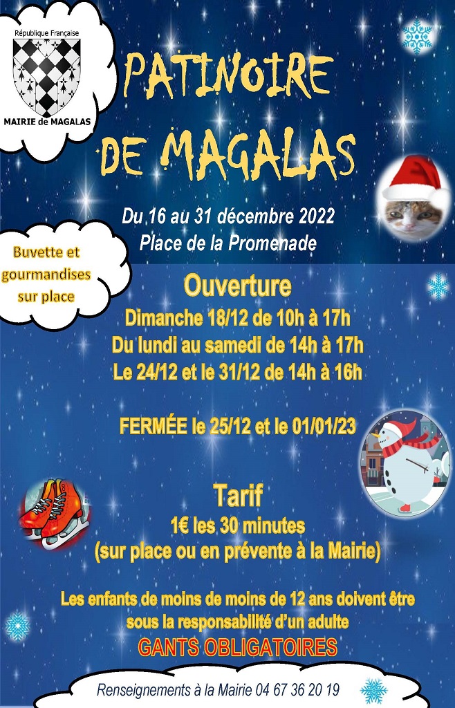 PATINOIRE DE MAGALAS
