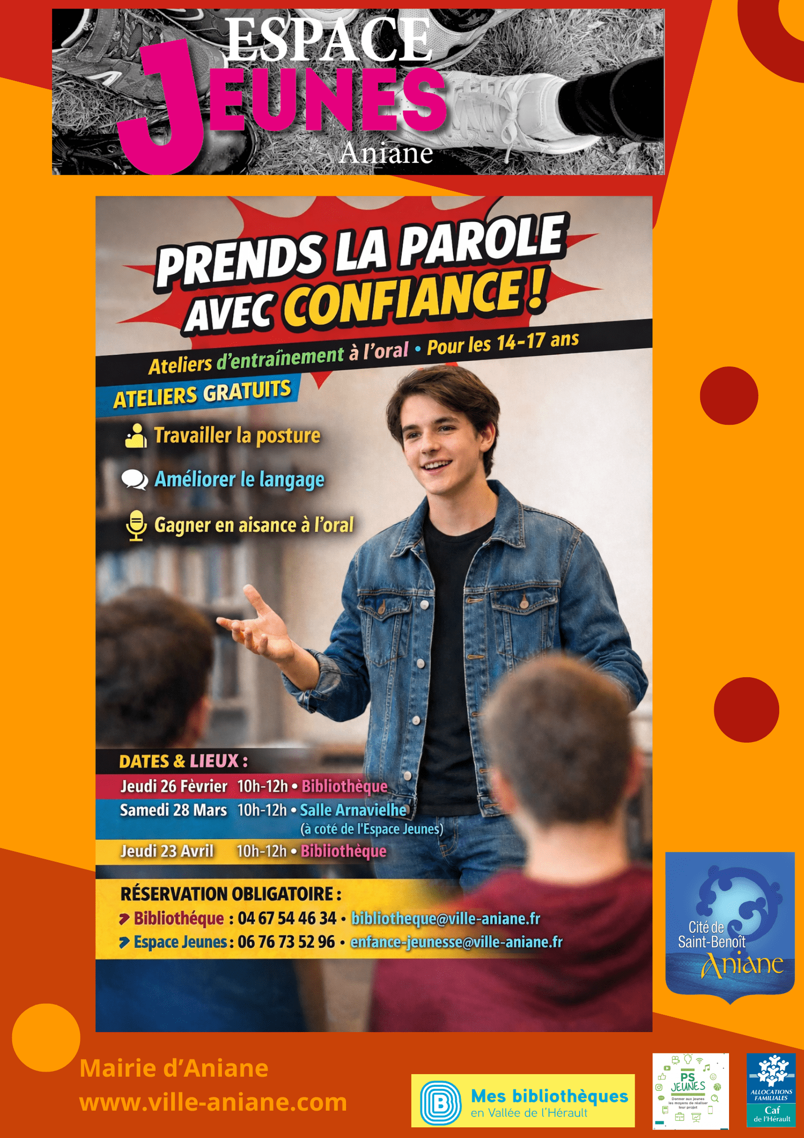 PRENDS LA PAROLE ! : ATELIERS DE PRISE DE PAROLE