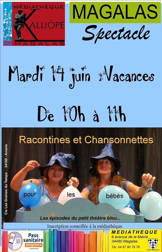 SPECTACLE RACONTINES ET CHANSONNETTES