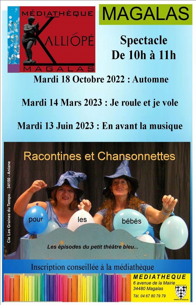 RACONTINES ET CHANSONNETTES « EN AVANT LA MUSIQUE »