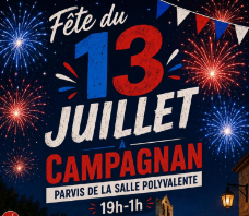 FÊTE NATIONALE - CAMPAGNAN