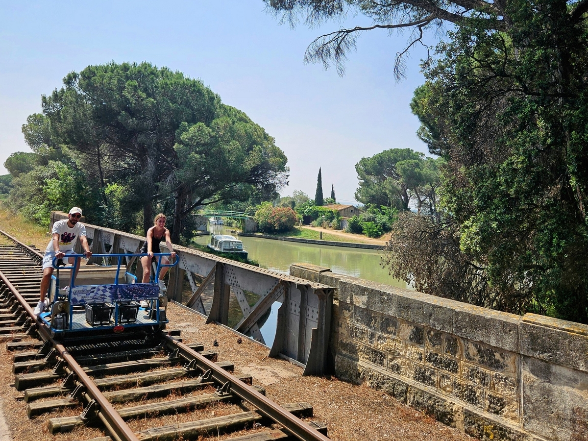 VÉLORAIL DU CANAL DU MIDI