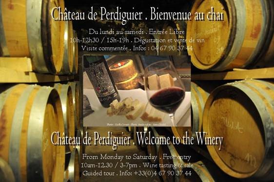 visite du chai perdiguier
