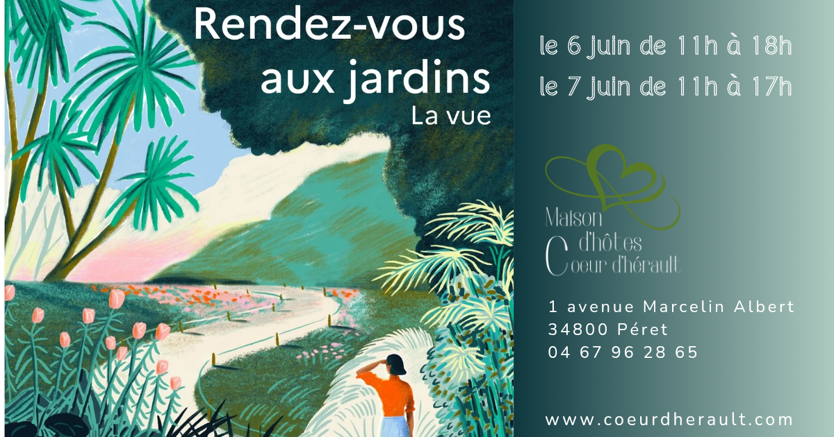 RENDEZ-VOUS AU JARDIN — visuel événement